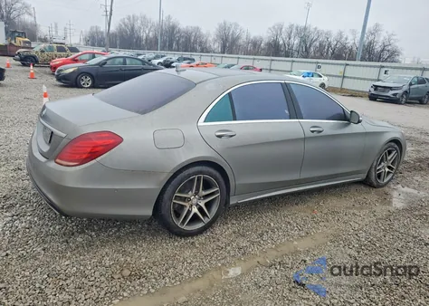 2015 Mercedes-Benz S 550 from USA, damaged, VIN WDDUG8CB9FA097099